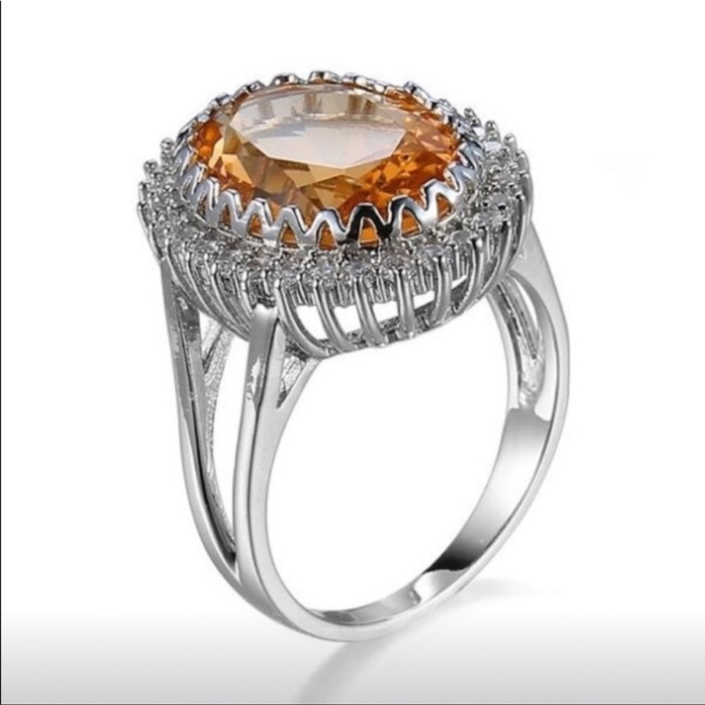 Stamp 925 Sterling Silver Women's Ring